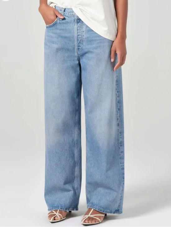 AGOLDE Low Slung Baggy in Libertine Size 27 - Picture 5 of 15